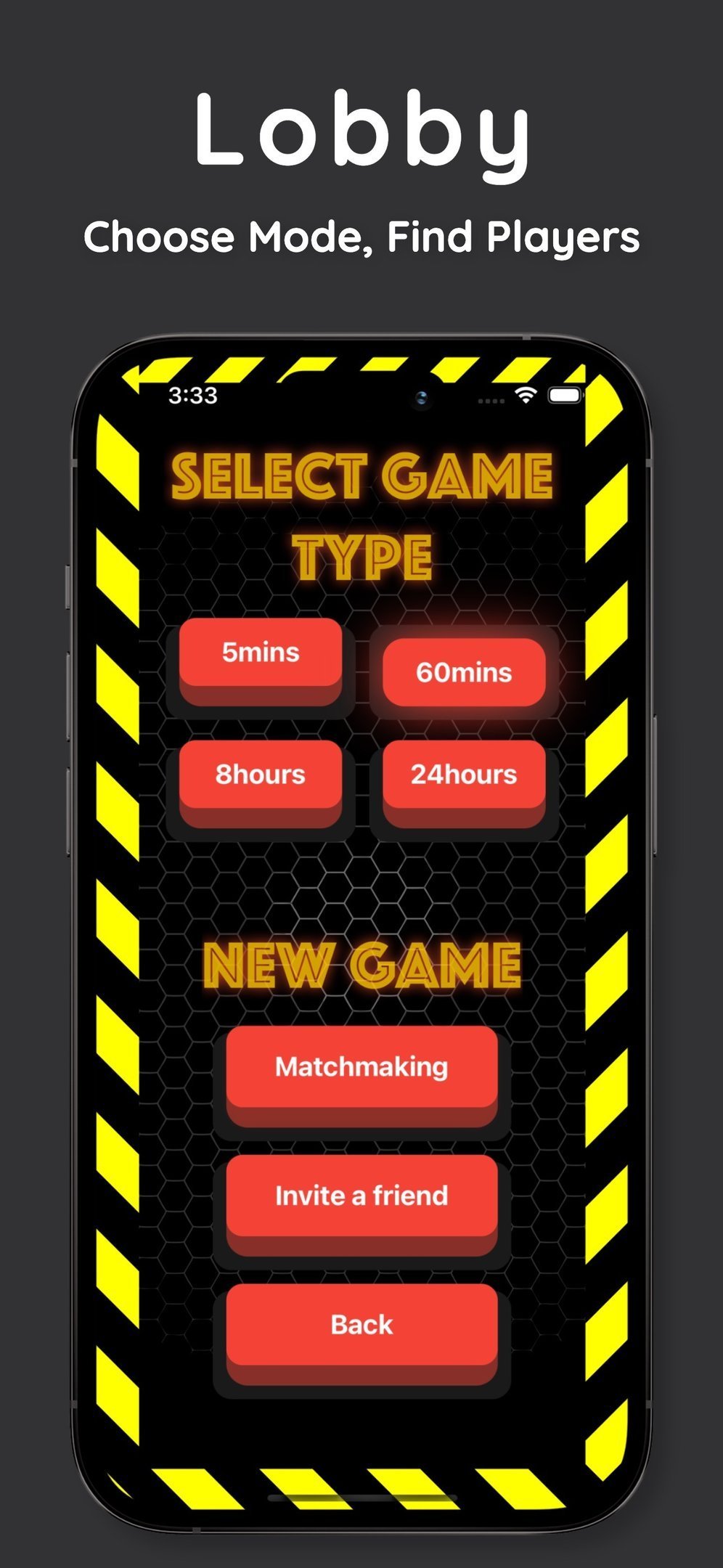 Click Defeat game screenshot 2